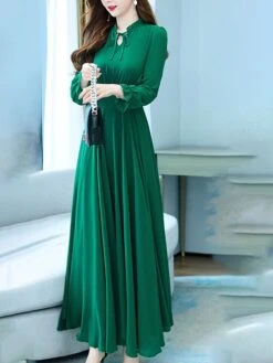 Women's Long Dress Maxi Dress Casual Dress Chiffon Dress Black Dress Plain Streetwear Casual Outdoor Daily Holiday Lace Up Ruched Long Sleeve Crew Neck Dress Regular Fit Black Pink Red Summer Spring 39 Women's Long Dress Maxi Dress Casual Dress Chiffon Dress Black Dress Plain Streetwear Casual Outdoor Daily Holiday Lace Up Ruched Long Sleeve Crew Neck Dress Regular Fit Black Pink Red Summer Spring -Casual Print Dress Sales motbiq1678270470406