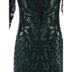 Women's Retro 1920s Sequin Dress Midi Dress Party Halloween Sequins Patchwork Leaf V Neck Long Sleeve Regular Fit Spring Fall 2023 Black Gold S M L XL 13 Women's Retro 1920s Sequin Dress Midi Dress Party Halloween Sequins Patchwork Leaf V Neck Long Sleeve Regular Fit Spring Fall 2023 Black Gold S M L XL -Casual Print Dress Sales mtqmcx1692616078818