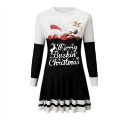 Women's Christmas Swing Dress Blue Red Black Long Sleeve Letter Santa Claus Elk Pleated Print Winter Fall Crew Neck Stylish Romantic Fall Dress Loose Fit 2022 S M L XL XXL / Winter Dress 18 Women's Christmas Swing Dress Blue Red Black Long Sleeve Letter Santa Claus Elk Pleated Print Winter Fall Crew Neck Stylish Romantic Fall Dress Loose Fit 2022 S M L XL XXL / Winter Dress -Casual Print Dress Sales nczpnx1665745383773