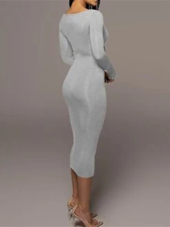 Women's Casual Dress Winter Dress Bodycon Midi Dress Ruched Street Daily Holiday Fashion Streetwear Square Neck Long Sleeve 2023 Regular Fit Black Pink Red Color S M L Size 25 Women's Casual Dress Winter Dress Bodycon Midi Dress Ruched Street Daily Holiday Fashion Streetwear Square Neck Long Sleeve 2023 Regular Fit Black Pink Red Color S M L Size -Casual Print Dress Sales ndngbo1692938937326