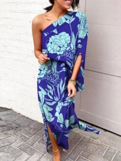 Women's Swing Dress Boho Dress Long Dress Maxi Dress Black Blue Purple Long Sleeve Floral Split Summer Spring One Shoulder Boho Winter Dress Fall Dress 2023 S M L XL XXL 3XL 8 Women's Swing Dress Boho Dress Long Dress Maxi Dress Black Blue Purple Long Sleeve Floral Split Summer Spring One Shoulder Boho Winter Dress Fall Dress 2023 S M L XL XXL 3XL -Casual Print Dress Sales nhtooi1655174539413