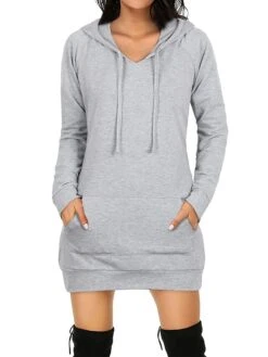Women's Casual Dress Hoodie Dress Winter Dress Mini Dress Pocket Outdoor Daily Going Out Active Fashion Hooded Long Sleeve 2023 Loose Fit Black Red Navy Blue Color S M L XL XXL Size 26 Women's Casual Dress Hoodie Dress Winter Dress Mini Dress Pocket Outdoor Daily Going Out Active Fashion Hooded Long Sleeve 2023 Loose Fit Black Red Navy Blue Color S M L XL XXL Size -Casual Print Dress Sales nicmyo1693559095274
