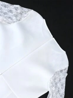 Women's Plus Size Curve Party Dress Lace Dress Bodycon Plain Midi Dress Long Sleeve Lace Bow Crew Neck Fashion Party White Fall Winter XL XXL 3XL 4XL 22 Women's Plus Size Curve Party Dress Lace Dress Bodycon Plain Midi Dress Long Sleeve Lace Bow Crew Neck Fashion Party White Fall Winter XL XXL 3XL 4XL -Casual Print Dress Sales njgpwc1694165780268