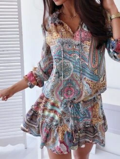 Women's Boho Dress Long Dress Maxi Dress Red Blue Purple Long Sleeve Print Print Summer Spring V Neck Casual Winter Dress Fall Dress Loose Fit Linen XS S M L XL 2XL 3XL 22 Women's Boho Dress Long Dress Maxi Dress Red Blue Purple Long Sleeve Print Print Summer Spring V Neck Casual Winter Dress Fall Dress Loose Fit Linen XS S M L XL 2XL 3XL -Casual Print Dress Sales nosqou1663049688872