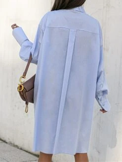 Women's Shirt Dress Casual Dress Mini Dress Outdoor Daily Vacation Cotton Fashion Modern Shirt Collar Button Split Long Sleeve Fall Winter 2023 Loose Fit Black White Blue Pure Color XS S M L XL 26 Women's Shirt Dress Casual Dress Mini Dress Outdoor Daily Vacation Cotton Fashion Modern Shirt Collar Button Split Long Sleeve Fall Winter 2023 Loose Fit Black White Blue Pure Color XS S M L XL -Casual Print Dress Sales nwttxo1695813918709