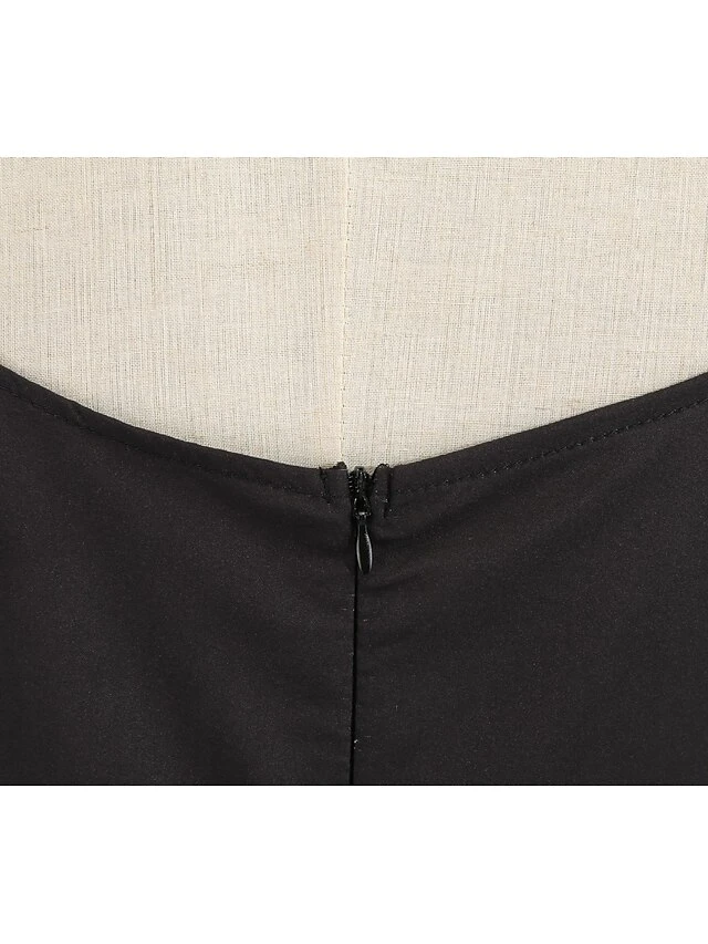 Women's Christmas Midi Dress Black Red Sleeveless Santa Claus Print Spring Summer Spaghetti Strap 2022 S M L XL 2XL 15 Women's Christmas Midi Dress Black Red Sleeveless Santa Claus Print Spring Summer Spaghetti Strap 2022 S M L XL 2XL - Image 15