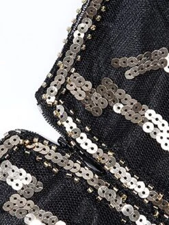 Women's Retro 1920s Fringe Dress Midi Dress Party Halloween Sequins Tassel Fringe Geometric Crewneck Short Sleeve Regular Fit Spring Fall 2023 Red Blue S M L XL -Casual Print Dress Sales omaiob1693206887614