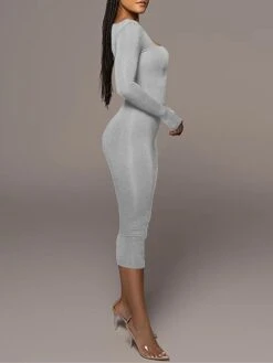 Women's Casual Dress Winter Dress Bodycon Midi Dress Ruched Street Daily Holiday Fashion Streetwear Square Neck Long Sleeve 2023 Regular Fit Black Pink Red Color S M L Size 24 Women's Casual Dress Winter Dress Bodycon Midi Dress Ruched Street Daily Holiday Fashion Streetwear Square Neck Long Sleeve 2023 Regular Fit Black Pink Red Color S M L Size -Casual Print Dress Sales onwhny1692938936892