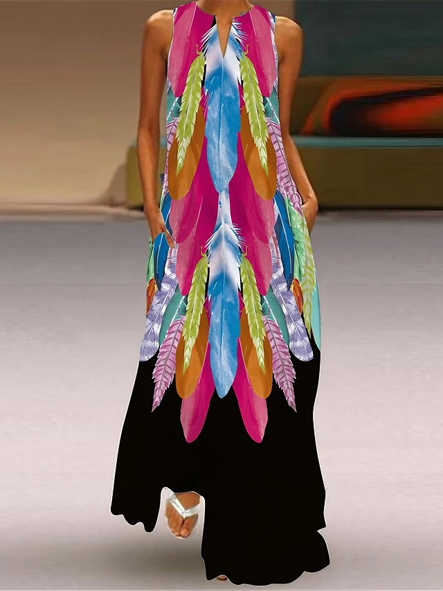 Women's Casual Dress Swing Dress Vintage Dress Long Dress Maxi Dress White Light Green Red Sleeveless Graphic Print Fall Spring V Neck Fashion Daily Vacation 2023 S M L XL 2XL 3XL 4XL 5XL 1 Women's Casual Dress Swing Dress Vintage Dress Long Dress Maxi Dress White Light Green Red Sleeveless Graphic Print Fall Spring V Neck Fashion Daily Vacation 2023 S M L XL 2XL 3XL 4XL 5XL