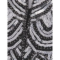 Women's Retro 1920s Fringe Dress Midi Dress Party Holiday Sequins Tassel Fringe Geometric Crewneck Short Sleeve Regular Fit Spring Fall 2023 Silver Black XS S M L 29 Women's Retro 1920s Fringe Dress Midi Dress Party Holiday Sequins Tassel Fringe Geometric Crewneck Short Sleeve Regular Fit Spring Fall 2023 Silver Black XS S M L -Casual Print Dress Sales outgne1692674895949