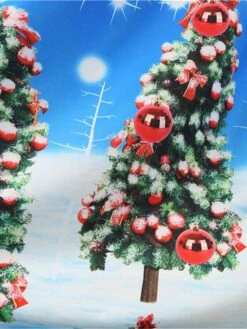 Women's Christmas Knee Length Dress Blue Purple Wine Gray Green Black Red Light Blue Long Sleeve Print Bow Print Fall Winter Round Neck Casual Vintage2021 S M L XL XXL -Casual Print Dress Sales ozzwkj1629971943185