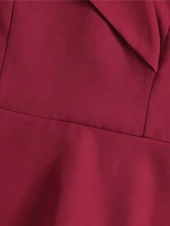 Women's Vintage Tea Dresses Homecoming Dress Cocktail Dress Mini Dress Black Wine Navy Blue Sleeveless Pure Color Backless Summer Spring Fall Off Shoulder 1950s Party Wedding Guest 2023 -Casual Print Dress Sales pbgyxf1650968935907