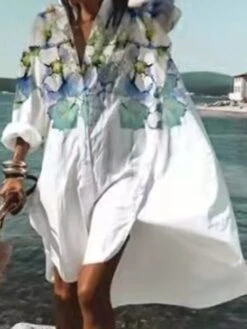 Casual Print Dress Sales -Casual Print Dress Sales pfabyg1676288896961