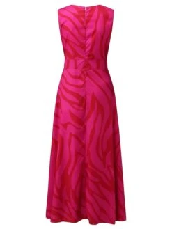 Women‘s Casual Dress Swing Dress Long Dress Maxi Dress Blue Light Green Fuchsia Sleeveless Floral Print Spring Summer V Neck 2023 S M L XL XXL -Casual Print Dress Sales pmdgig1683620967325