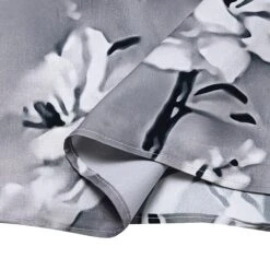 Women's Plus Size Curve Two Piece Dress Floral Round Neck Print 3 4 Length Sleeve Spring Summer Work Casual Midi Dress Casual Daily Dress -Casual Print Dress Sales poyofh1669282307073