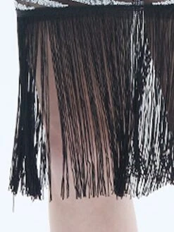 Women's Retro 1920s Fringe Dress Midi Dress Party Halloween Sequins Tassel Fringe Geometric V Neck Short Sleeve Regular Fit Spring Fall 2023 Silver Pink S M L XL -Casual Print Dress Sales qluikd1693212363808
