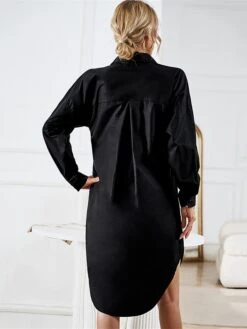 Women's Casual Dress Work Dress Shift Dress Mini Dress Outdoor Office Business Cotton Classic Modern Shirt Collar Button Pocket Long Sleeve Summer Spring Fall 2023 Loose Fit Black White Blue Pure 32 Women's Casual Dress Work Dress Shift Dress Mini Dress Outdoor Office Business Cotton Classic Modern Shirt Collar Button Pocket Long Sleeve Summer Spring Fall 2023 Loose Fit Black White Blue Pure -Casual Print Dress Sales qmpjqq1688542171203