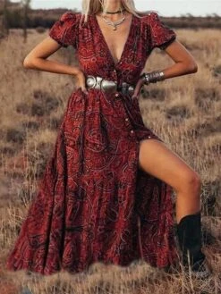 Women's Swing Dress Boho Dress Long Dress Maxi Dress Tribal Ethnic Blue Red Brown Short Sleeve Floral Button Split Print Spring Summer V Neck Casual Belt Not Included Loose Fit 2023 S M L XL XXL 3XL 11 Women's Swing Dress Boho Dress Long Dress Maxi Dress Tribal Ethnic Blue Red Brown Short Sleeve Floral Button Split Print Spring Summer V Neck Casual Belt Not Included Loose Fit 2023 S M L XL XXL 3XL -Casual Print Dress Sales qubxmf1641782700904