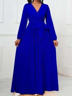 Women's Swing Dress Plain Dress Long Dress Maxi Dress Lace Up Pleated Party Wedding Guest Holiday Fashion Elegant V Neck Long Sleeve 2023 Regular Fit Black Yellow Red Color S M L XL XXL Size 13 Women's Swing Dress Plain Dress Long Dress Maxi Dress Lace Up Pleated Party Wedding Guest Holiday Fashion Elegant V Neck Long Sleeve 2023 Regular Fit Black Yellow Red Color S M L XL XXL Size -Casual Print Dress Sales qujgxi1696434295943