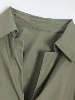 Women's Shirt Dress Casual Dress Sheath Dress Mini Dress Outdoor Daily Vacation Polyester Fashion Modern Shirt Collar Lace Up Long Sleeve Spring Fall Winter 2023 Regular Fit ArmyGreen Black White 27 Women's Shirt Dress Casual Dress Sheath Dress Mini Dress Outdoor Daily Vacation Polyester Fashion Modern Shirt Collar Lace Up Long Sleeve Spring Fall Winter 2023 Regular Fit ArmyGreen Black White -Casual Print Dress Sales rfyuas1695027663414