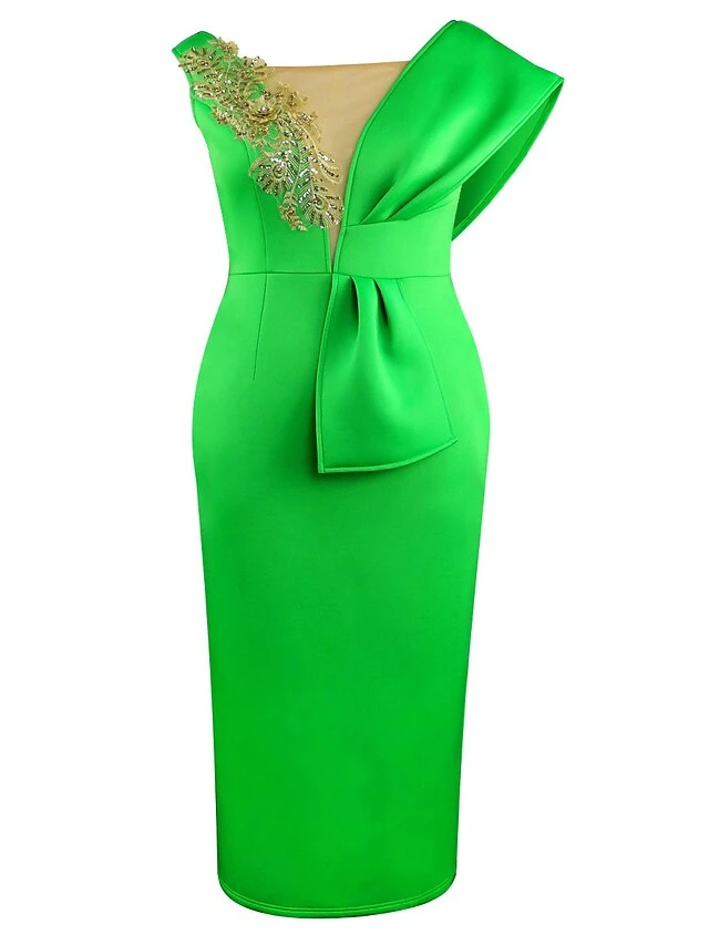 Women‘s Plus Size Curve Party Dress Cocktail Dress Wedding Guest Dress Long Dress Maxi Dress Green Short Sleeve Pure Color Lace Summer Spring Fall V Neck Fashion Wedding Guest Vacation 2 Women‘s Plus Size Curve Party Dress Cocktail Dress Wedding Guest Dress Long Dress Maxi Dress Green Short Sleeve Pure Color Lace Summer Spring Fall V Neck Fashion Wedding Guest Vacation - Image 2