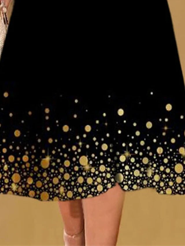 Women's Christmas Casual Dress Shift Dress Midi Dress Yellow 3/4 Length Sleeve Color Gradient Ruched Winter Fall Autumn Fashion Christmas Daily 2022 S M L XL XXL 3XL 2 Women's Christmas Casual Dress Shift Dress Midi Dress Yellow 3/4 Length Sleeve Color Gradient Ruched Winter Fall Autumn Fashion Christmas Daily 2022 S M L XL XXL 3XL - Image 2