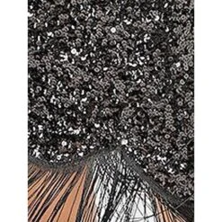 Women's Retro 1920s Fringe Dress Midi Dress Party Halloween Sequins Tassel Fringe Floral V Neck Sleeveless Regular Fit Spring Fall 2023 Black Pink XS S M L -Casual Print Dress Sales rkgvoz1692612024917