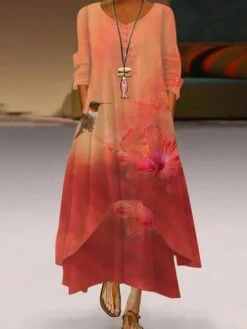 Women's Casual Dress Swing Dress Long Dress Maxi Dress Black White Yellow Long Sleeve Animal Button Summer Spring Crew Neck Casual Winter Dress Fall Dress Loose Fit 2023 S M L XL XXL 3XL 4XL 5XL 23 Women's Casual Dress Swing Dress Long Dress Maxi Dress Black White Yellow Long Sleeve Animal Button Summer Spring Crew Neck Casual Winter Dress Fall Dress Loose Fit 2023 S M L XL XXL 3XL 4XL 5XL -Casual Print Dress Sales roorsm1645004396783