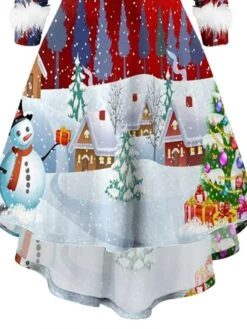 Women‘s Christmas Casual Dress Vintage Dress Light Red Red Long Sleeve Letter Feather Winter Fall Autumn V Neck Modern Daily Vacation 2022 S M L XL XXL 7 Women‘s Christmas Casual Dress Vintage Dress Light Red Red Long Sleeve Letter Feather Winter Fall Autumn V Neck Modern Daily Vacation 2022 S M L XL XXL -Casual Print Dress Sales rpqmqh1667562080139