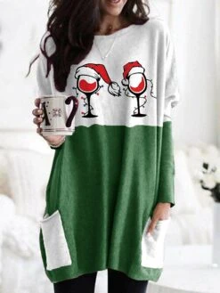 Women's Christmas Casual Dress T Shirt Dress Tee Dress Shift Dress Mini Dress Red 10 Red 13 Red 14 Long Sleeve Santa Claus Pocket Winter Fall Autumn Crew Neck Stylish 2022 S M L XL 2XL 3XL 4XL 5XL 16 Women's Christmas Casual Dress T Shirt Dress Tee Dress Shift Dress Mini Dress Red 10 Red 13 Red 14 Long Sleeve Santa Claus Pocket Winter Fall Autumn Crew Neck Stylish 2022 S M L XL 2XL 3XL 4XL 5XL -Casual Print Dress Sales rrirli1667899924571