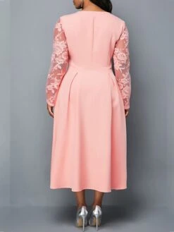 Women‘s Plus Size Curve Party Dress Pure Color Square Neck Long Sleeve Winter Fall Fashion Elegant Formal Midi Dress Party Evening Party Dress 11 Women‘s Plus Size Curve Party Dress Pure Color Square Neck Long Sleeve Winter Fall Fashion Elegant Formal Midi Dress Party Evening Party Dress -Casual Print Dress Sales rtuptg1670211984699