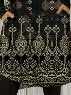 Women's Casual Dress Casual Dress T Shirt Dress Tee Dress Floral Paisley Pocket Print Crew Neck Mini Dress Fashion Outdoor Daily Long Sleeve Regular Fit Black Gray Black Wine Spring Fall S M L XL XXL 15 Women's Casual Dress Casual Dress T Shirt Dress Tee Dress Floral Paisley Pocket Print Crew Neck Mini Dress Fashion Outdoor Daily Long Sleeve Regular Fit Black Gray Black Wine Spring Fall S M L XL XXL -Casual Print Dress Sales ruhrdj1670916776349