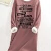 Women's Sweatshirt Dress Casual Dress Mini Dress Warm Fashion Outdoor Vacation Going Out Crew Neck Print Letter Loose Fit Pink S M L XL XXL