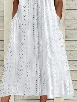 Women's Casual Dress Summer Dress Pleated Dress Plain Lace Ruched V Neck Midi Dress Fashion Elegant Outdoor Daily Short Sleeve Loose Fit White Pink Blue Summer Spring S M L XL XXL 11 Women's Casual Dress Summer Dress Pleated Dress Plain Lace Ruched V Neck Midi Dress Fashion Elegant Outdoor Daily Short Sleeve Loose Fit White Pink Blue Summer Spring S M L XL XXL -Casual Print Dress Sales smzxqs1677228628727