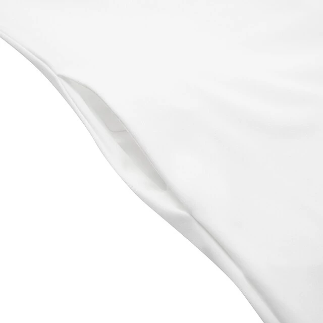 Women's Casual Dress Shift Dress White Dress Midi Dress White Short Sleeve Pure Color Button Summer Spring V Neck Basic Vacation Loose Fit 2023 S M L XL XXL 3XL 8 Women's Casual Dress Shift Dress White Dress Midi Dress White Short Sleeve Pure Color Button Summer Spring V Neck Basic Vacation Loose Fit 2023 S M L XL XXL 3XL - Image 8