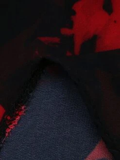 Women‘s Plus Size Curve Holiday Dress Floral V Neck Print Half Sleeve Fall Winter Casual Midi Dress Daily Dress -Casual Print Dress Sales tluzjp1631262758938