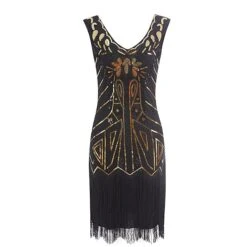 Women's Retro 1920s Fringe Dress Midi Dress Party Halloween Sequins Tassel Fringe Floral V Neck Sleeveless Regular Fit Spring Fall 2023 Silver Red S M L XL 16 Women's Retro 1920s Fringe Dress Midi Dress Party Halloween Sequins Tassel Fringe Floral V Neck Sleeveless Regular Fit Spring Fall 2023 Silver Red S M L XL -Casual Print Dress Sales tofaww1692858173505