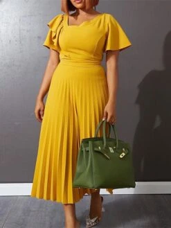 Women‘s Plus Size Curve Party Dress Solid Color V Neck Ruched Short Sleeve Fall Spring Work Prom Dress Maxi Long Dress Party Holiday Dress Ruffle 26 Women‘s Plus Size Curve Party Dress Solid Color V Neck Ruched Short Sleeve Fall Spring Work Prom Dress Maxi Long Dress Party Holiday Dress Ruffle -Casual Print Dress Sales topgct1648636994696