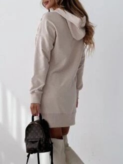 Women's Casual Dress Hoodie Dress Mini Dress Active Daily Outdoor Holiday Vacation Hoodie Pocket Solid Color Loose Fit ArmyGreen Black Blue S M L XL XXL 29 Women's Casual Dress Hoodie Dress Mini Dress Active Daily Outdoor Holiday Vacation Hoodie Pocket Solid Color Loose Fit ArmyGreen Black Blue S M L XL XXL -Casual Print Dress Sales tufwqt1695644525092