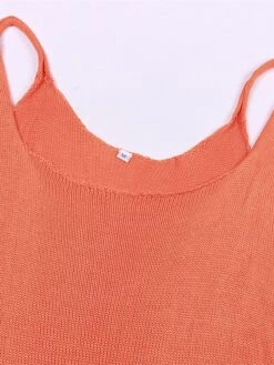 Women's Swimwear Cover Up Beach Dress Normal Swimsuit Backless UV Protection Knit Pure Color Black White Khaki Scoop Neck Bathing Suits New Vacation Daily -Casual Print Dress Sales ugxapc1657251397124