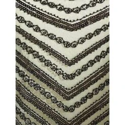 Women's Retro 1920s Fringe Dress Midi Dress Party Halloween Sequins Tassel Fringe Geometric Spaghetti Strap Sleeveless Regular Fit Spring Fall 2023 Silver Black S M L XL -Casual Print Dress Sales upnnsw1692615925324