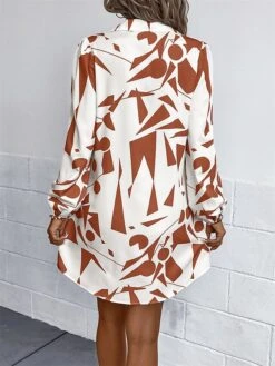 Women's Shirt Dress Casual Dress Mini Dress Outdoor Daily Vacation Polyester Fashion Modern Shirt Collar Button Print Long Sleeve Spring Fall Winter 2023 Loose Fit Black Orange Geometric S M L XL 23 Women's Shirt Dress Casual Dress Mini Dress Outdoor Daily Vacation Polyester Fashion Modern Shirt Collar Button Print Long Sleeve Spring Fall Winter 2023 Loose Fit Black Orange Geometric S M L XL -Casual Print Dress Sales ususvd1692343070763