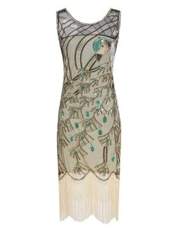 Women's Retro 1920s Fringe Dress Midi Dress Party Holiday Sequins Tassel Fringe Animal Crewneck Sleeveless Regular Fit Spring Fall 2023 Black Red S M L XL 23 Women's Retro 1920s Fringe Dress Midi Dress Party Holiday Sequins Tassel Fringe Animal Crewneck Sleeveless Regular Fit Spring Fall 2023 Black Red S M L XL -Casual Print Dress Sales uvkmcy1693533790198