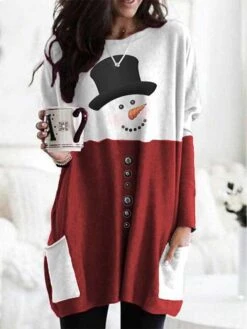 Women's Christmas Casual Dress T Shirt Dress Tee Dress Shift Dress Mini Dress Red 10 Red 13 Red 14 Long Sleeve Santa Claus Pocket Winter Fall Autumn Crew Neck Stylish 2022 S M L XL 2XL 3XL 4XL 5XL 18 Women's Christmas Casual Dress T Shirt Dress Tee Dress Shift Dress Mini Dress Red 10 Red 13 Red 14 Long Sleeve Santa Claus Pocket Winter Fall Autumn Crew Neck Stylish 2022 S M L XL 2XL 3XL 4XL 5XL -Casual Print Dress Sales uzacqh1667900007905