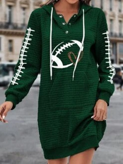 Women's Casual Dress Hoodie Dress Winter Dress Geometric Football Button Pocket Hooded Mini Dress Fashion Streetwear Outdoor Daily Long Sleeve Loose Fit Black Pink Red Fall Winter S M L XL XXL 14 Women's Casual Dress Hoodie Dress Winter Dress Geometric Football Button Pocket Hooded Mini Dress Fashion Streetwear Outdoor Daily Long Sleeve Loose Fit Black Pink Red Fall Winter S M L XL XXL -Casual Print Dress Sales vckupy1694677875316