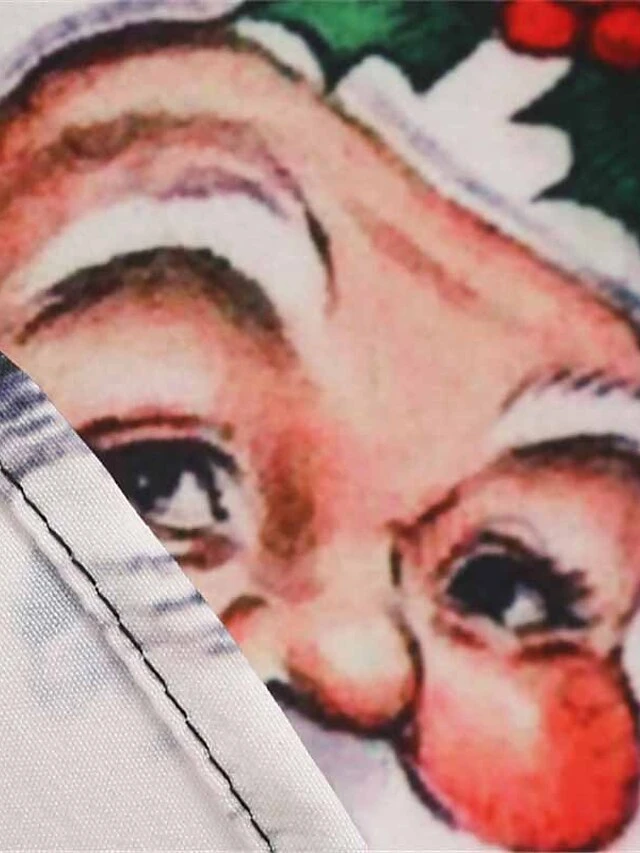 Women's Christmas Swing Dress Vintage DressKnee Length Dress Blue Red Navy Blue Black Long Sleeve Plaid Santa Claus Elk Bow Print Fall Winter V Neck Vacation Vintage 2022 S M L XL XXL 3XL 19 Women's Christmas Swing Dress Vintage DressKnee Length Dress Blue Red Navy Blue Black Long Sleeve Plaid Santa Claus Elk Bow Print Fall Winter V Neck Vacation Vintage 2022 S M L XL XXL 3XL - Image 19