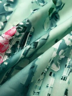 Women's Casual Dress A Line Dress Summer Dress Graphic Split Print V Neck Long Dress Maxi Dress Fashion Streetwear Outdoor Daily Short Sleeve Regular Fit Blue Purple Summer Spring S M L XL XXL -Casual Print Dress Sales veugix1684141888248