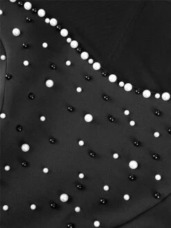 Women‘s Plus Size Curve Party Dress Cocktail Dress Wedding Guest Dress Midi Dress Black Long Sleeve Pure Color Ruffle Spring Fall Winter Crew Neck Fashion Wedding Guest Vacation Summer Dress 2023 -Casual Print Dress Sales viaqqj1691402303707