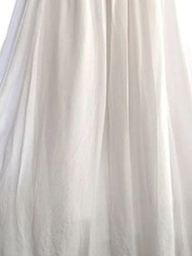 Women's Casual Dress Linen Dress Slip Dress Midi Dress White Sleeveless Pure Color Ruched Spring Summer U Neck Elegant Weekend 2023 S M L XL XXL 3XL 3 Women's Casual Dress Linen Dress Slip Dress Midi Dress White Sleeveless Pure Color Ruched Spring Summer U Neck Elegant Weekend 2023 S M L XL XXL 3XL - Image 3