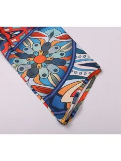 Women's Ethnic Dress Sheath Dress Midi Dress Rainbow 3/4 Length Sleeve Floral Print Spring Fall V Neck Elegant 2023 M L XL XXL 3XL 10 Women's Ethnic Dress Sheath Dress Midi Dress Rainbow 3/4 Length Sleeve Floral Print Spring Fall V Neck Elegant 2023 M L XL XXL 3XL -Casual Print Dress Sales vtk1603331573379